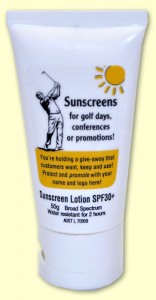 Promotional Sunscreen Tube